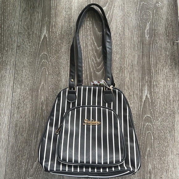 Striped Handbag/Backpack - Picture 8 of 9